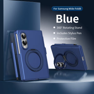 Giá Đỡ Từ Tính Xoay 360 Độ Dành Cho Samsung Galaxy Z Fold Series Kèm Bút & Miếng Dán Kính Bảo Vệ Bản Lề