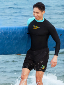 Speedo | Long Sleeve UV Protection Mens Swimwear Set