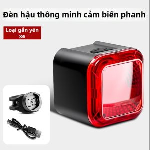 TOOKTRO | Đèn hậu cảnh báo ban đêm thông minh cho xe đạp leo núi