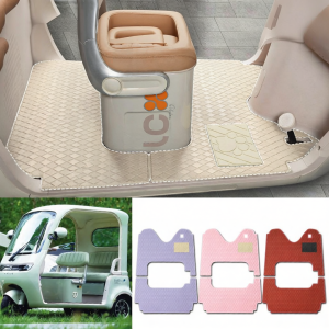 Decorative And Retrofit E-bike and Tricycle Foot Mat