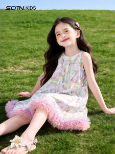 SQTN.KIDS | Charming Princess Dress for Girl