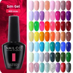 Sơn Móng Tay Gel NAILCO 15ml Màu Đỏ Hồng Nude Tẩy Được Sử Dụng Đèn UV/LED Lâu Trôi Thân Thiện Với Môi Trường Làm Từ Nhựa Tự Nhiên Dành Cho Móng Tay.