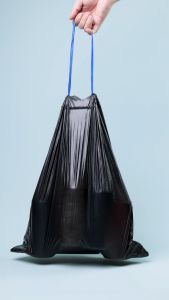 Biodegradable PERFECT Drawstring TRASH BAG / Garbage Bag Small to 2XL - 10pcs/roll