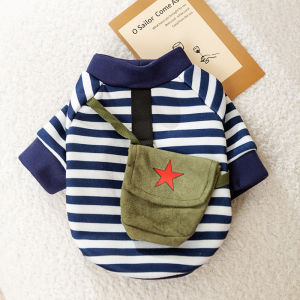 Thin Hoodie Crossbody Bag for Small Dogs And Cats Spring Autumn Teddy Bichon Corgi Kittens Pet Clothes Hipidog Casual Style