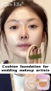 Ellen Ella Niacinamide Flawless Glow CC Cushion Serum SPF 30+ PA++ Cover All Perfect Niacinamide Cushion Matte Finish