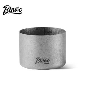 BINCOO Moka Pot Accessories with Titanium Stove Insert Home Espresso Pot Spare Parts Double Valve Fittings for 2 Cups