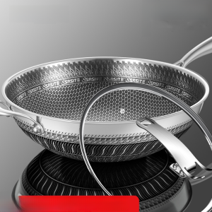 Non-stick Smokeless Energy-saving Stainless Steel Frying Pan