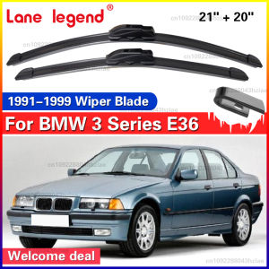 For BMW 3 Series E36 318 320 323 325 1991-1999 1997 1998 Wiper Front Wiper Blades Windshield Windscreen Window Brush 21"+20"