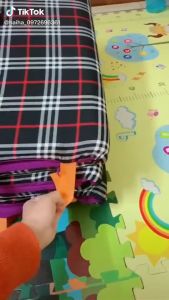 Nệm Gấp Ngủ Trưa Văn Phòng Giá Rẻ - Đệm Ngủ Văn Phòng Gấp Gọn Nhẹ (Có Quai Xách - Có Khóa Kéo)