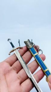 Mô hình sưu tầm Game Of Thrones Jon Snow Longclaw full hợp kim 21cm