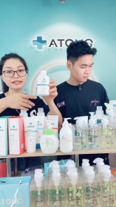 Nước làm sạch đa năng cho bé chăm sóc và làm sạch sâu làn da nhạy cảm của trẻ sơ sinh 200ml - ATONO2 Hàn Quốc