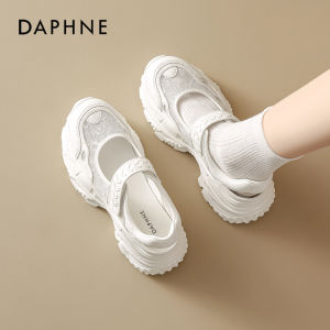 Daphne | Dép Sandal Mùa Hè Đế Dày Quai Ren Đục Lỗ