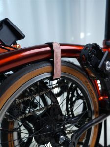 SunnyCycling Brompton Folding Bicycle Anti-Lock Buckle Strap Cycling Equipment Leg Band Ankle Band Prevents Frame from Spreading