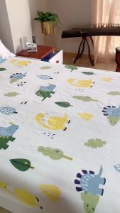 ผ้าปูที่นอน6ฟุต ชุด 5 ชิ้น 1 ชุด มี ผ้าปูที่นอน ปลอกหมอน ปลอกหมอนข้าง ผ้าปูที่นอนลายการ์ตูน ลายดอกไม้ น่ารัก รัดมุม ชุดเครื่องนอน ราคาถูก