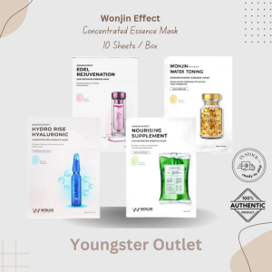 Wonjin Effect Concentrated Essence Mask (10 Sheets/Box)
