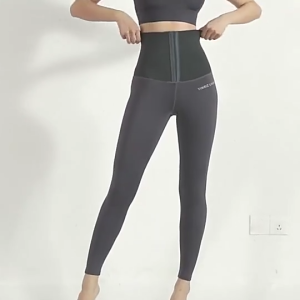 Shrink abdomen High Waisted Yoga Pants Workout Sports leggings for Women Long Sports Pants Sports Seluar Panjang Wanita Sukan