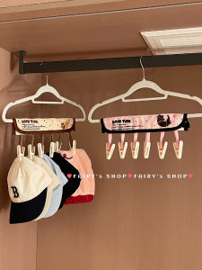 Foldable Fabric Clothes Hanger Portable Travel Business Trip Durable No Trace Clip Hook for Clothing Storage Organization