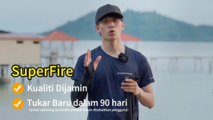 SUPERFIRE DXT01 UPF50+ Arm Sleeves UV Protection Adjustable Fit For Men & Women Handsock Sun-protection Cooling Quick-dry Free size