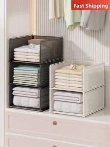 evesigar | Stackable Drawer Storage Organizer Pull-out Shelf