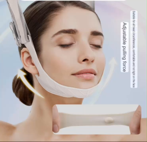 Đai Silicon Định Hình Gương Mặt Thon Gọn Hình Chữ V Chống Bị Chảy Xệ Nọng Giúp Tạo Đường Viền Mặt Rõ Ràng