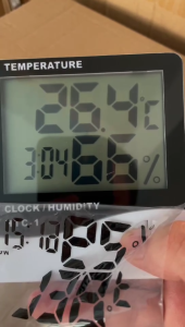 Electronic Humidity Meter HTC-1 Digital LCD Thermometer Hygrometer Indoor Temperature Alarm Clock