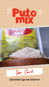 Greendahan Puto Mix 125g - Keto & Low Carb Sugar-Free No Sucralose