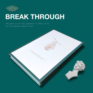 A5 Size Hand Drawn Journaling Notebook Creative Retro Style Hard Cover Drawing Sketch Book for Students And Artistic Youth