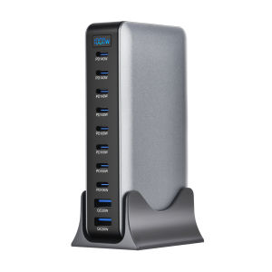 1000W GaN Fast Charger PD3.1 USB Type C 10-Port DesktopFast Charging Station Adapter for Mobile & Tablets Dropshipping Wholesale