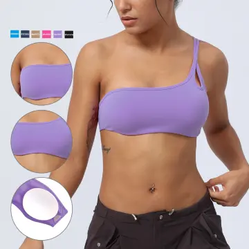 One sided sports bra on sale