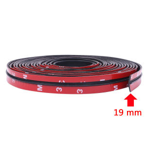 3 Mét Chất Bịt Kín Cửa Sổ Xe Hơi Nhãn Dán Cao Su Cửa Sổ Trời Hình Tam Giác Cửa Sổ Bịt Kín Dải Trang Trí Cho Phương Tiện Ô Tô Kính Chắn Gió Phía Trước Phía Sau 19 Mm
