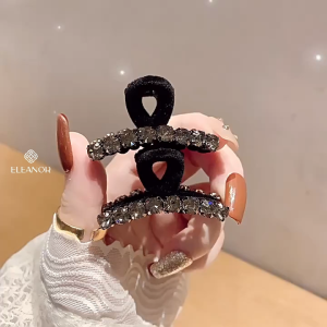 Kẹp tóc nữ Eleanor Accessories kẹp càng cua đính đá sang trọng phụ kiện tóc 11784