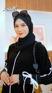 Abaya Pesta Maxi Dress Muslim