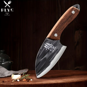 PLYS Forged Mini Dao Nhà Bếp Bằng Thép Không Gỉ Đa Năng Máy Cắt Lát Lưỡi Dao Sắc Bén Dụng Cụ Nhà Bếp Gia Đình Với Tay Cầm Tiện Dụng