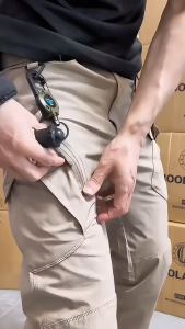 X9 Tactical Pants Men Outdoor Cargo Trousers Multi-pocket Waterproof Hiking Work Cargo Pants Men