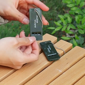 Super Loud Emergency Whistle | Survival Safety Tool for Camping Hiking and Outdoor Adventures