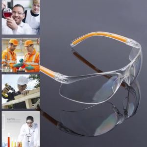Kacamata UV Protection Safety Goggles Bening Kuat untuk Kerja Las Gurinda / Gerinda