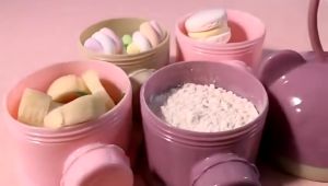 3/4 Layers Baby Milk Storage Container for Travel Milk Dispenser for Baby Formula Storage Box Baby Food Cornflour
