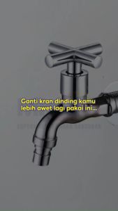 Tidy Kran Dinding Dengan Drat Stainless Kenai 804