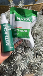 NAPA Anti-Acne Body Spray & Soap ลดผิวหนังอักเสบ ผื่นคัน ผิวแพ้ง่าย