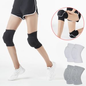 Miếng Đệm Đầu Gối Nén Hỗ Trợ Khớp Cho Người Bị Viêm Khớp Dụng Cụ Bảo Vệ Thể Thao Nam Bảo Vệ Khi Chơi Bóng Chuyền Tập Gym Chất Liệu Polyester Sọc