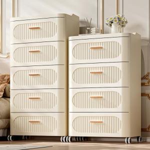 Multi-Layer Drawer Style Storage Box Living Room Organizer for Clothes Toys Snacks Pulling Cart Home Use Star Superior