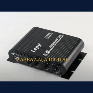 Lepy LP 838 USB Ampli Amplifier Mini 12V mobil + Adaptor rumahan Bluetooth HiFi Stereo Treble Bass