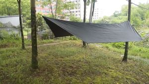 3x3m luar ruangan tahan air tahan angin berkemah tenda pendingin kerai portabel multifungsi portabel
