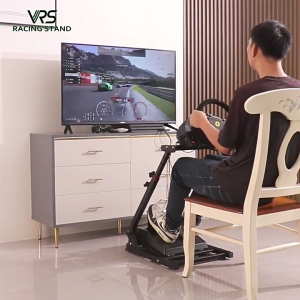 Racing Simulator Cockpit Steering Wheel Stand Compatible MOZA R3 R5 R6 Logitech G27 G29 T300 Fanatec