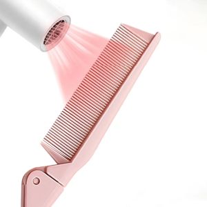Lược mini giá tốt lược chải tóc gấp gọn bỏ túi xinh xắn giành cho tóc xoăn tóc dài có chải massage GA625