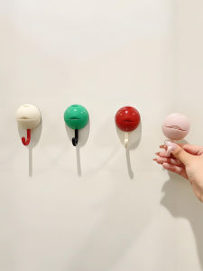 Powerful Absorption Bathroom Clothes Hook No Drilling Strong Load Bearing Traceless Adhesive Hook Viaback Plastic Hooks