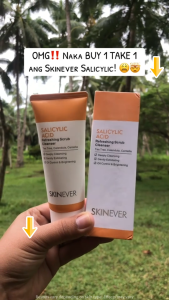 【Buy 1 Take 1】SKINEVER Salicylic Acid Scrub Cleanser Oil Control Gentle Cleaning Skin Care 75ml