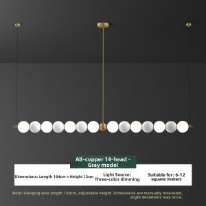 ZHENMEIJU | French Creamy Style Restaurant Pendant Light