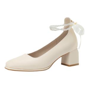 Daphne | Wedding High Heels Shoes Mary Jane French Style