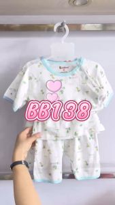 Đồ bộ cho bé trai bé gái BABIBO bộ quần áo sơ sinh cotton mềm mại (3kg-12kg) - BB138